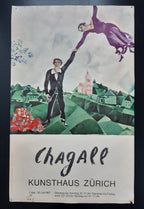Marc Chagall original art poster - 25.2"×39.8" (64×101cm)