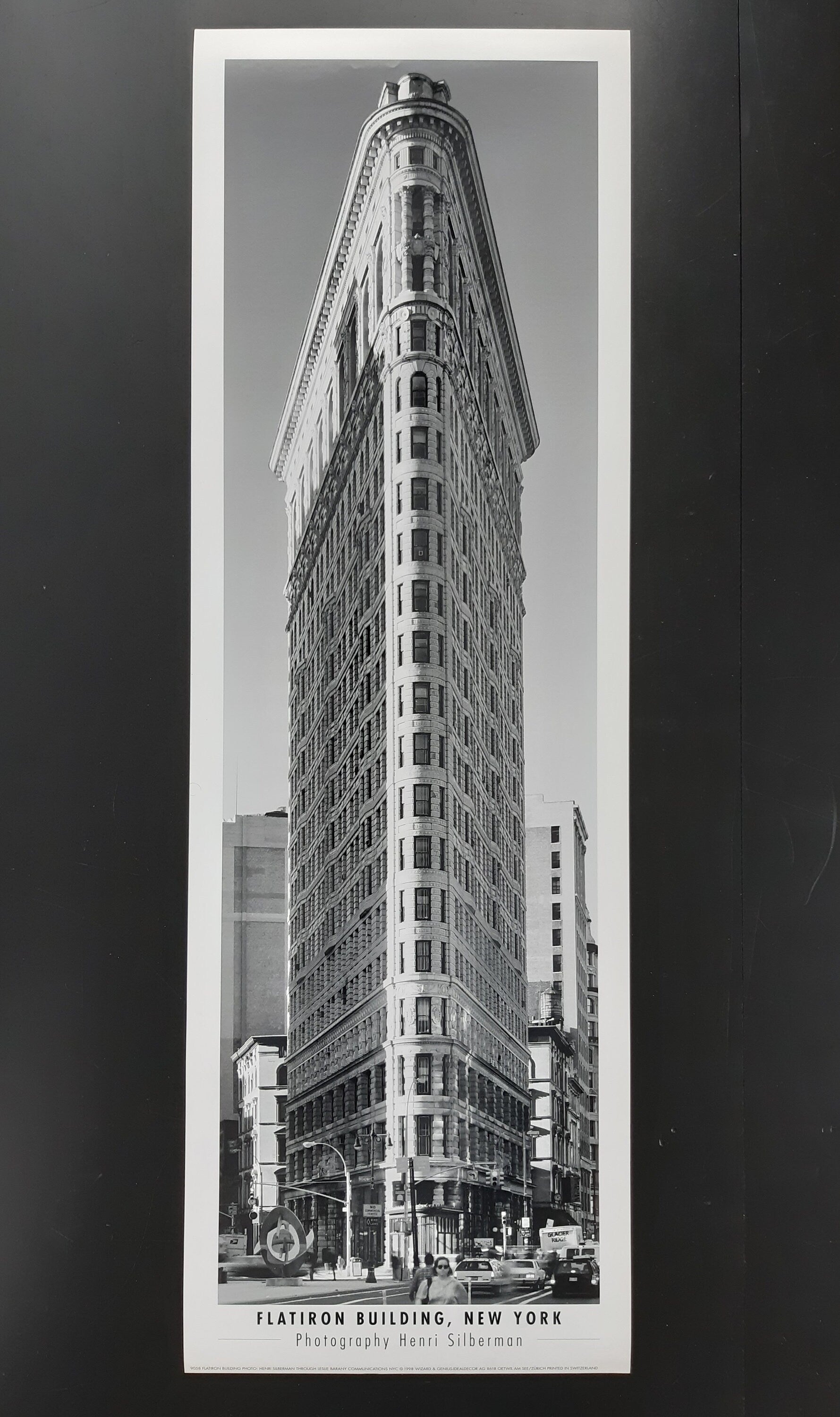 Henri Silberman photo poster - 11.8"×36.0" (30×91.5cm)