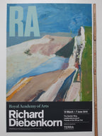 Richard Diebenkorn original art poster - 19.9"×29.9" (50.5×76cm)