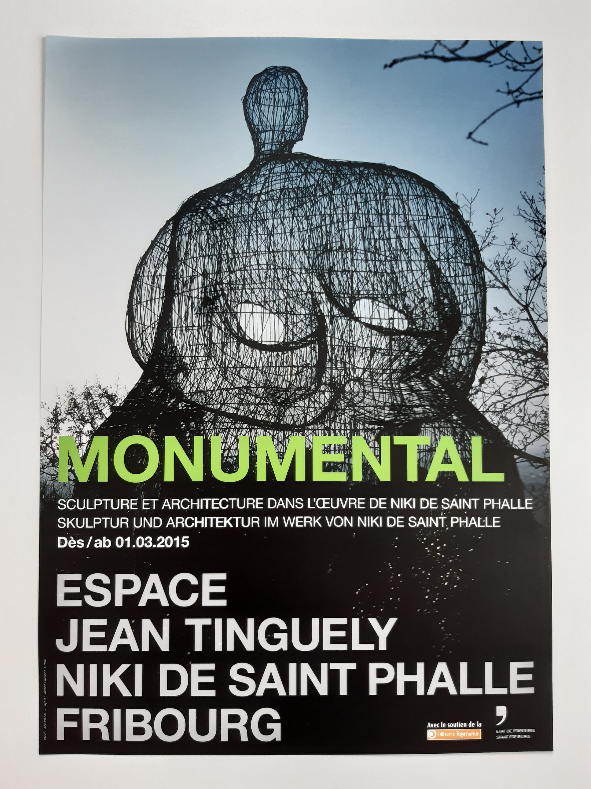 Niki de Saint Phalle art poster - 11.6"×16.5" (29.5×42cm)