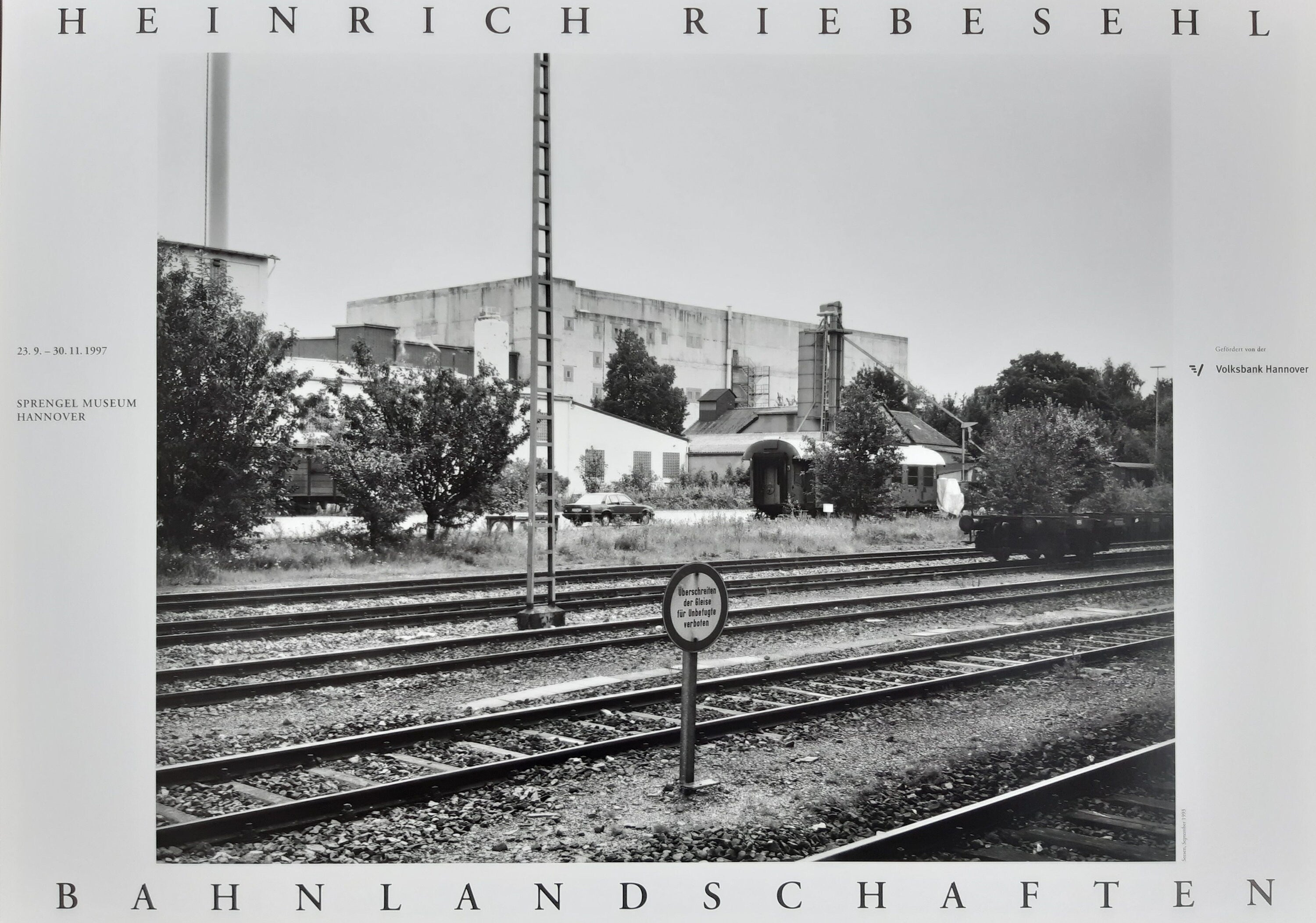 Heinrich Riebensehl photo poster - 23.2"×33.1" (59×84cm)