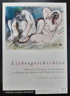Plakat zur Picasso-Kunstausstellung - 59×84 cm (23.2"×33.1")