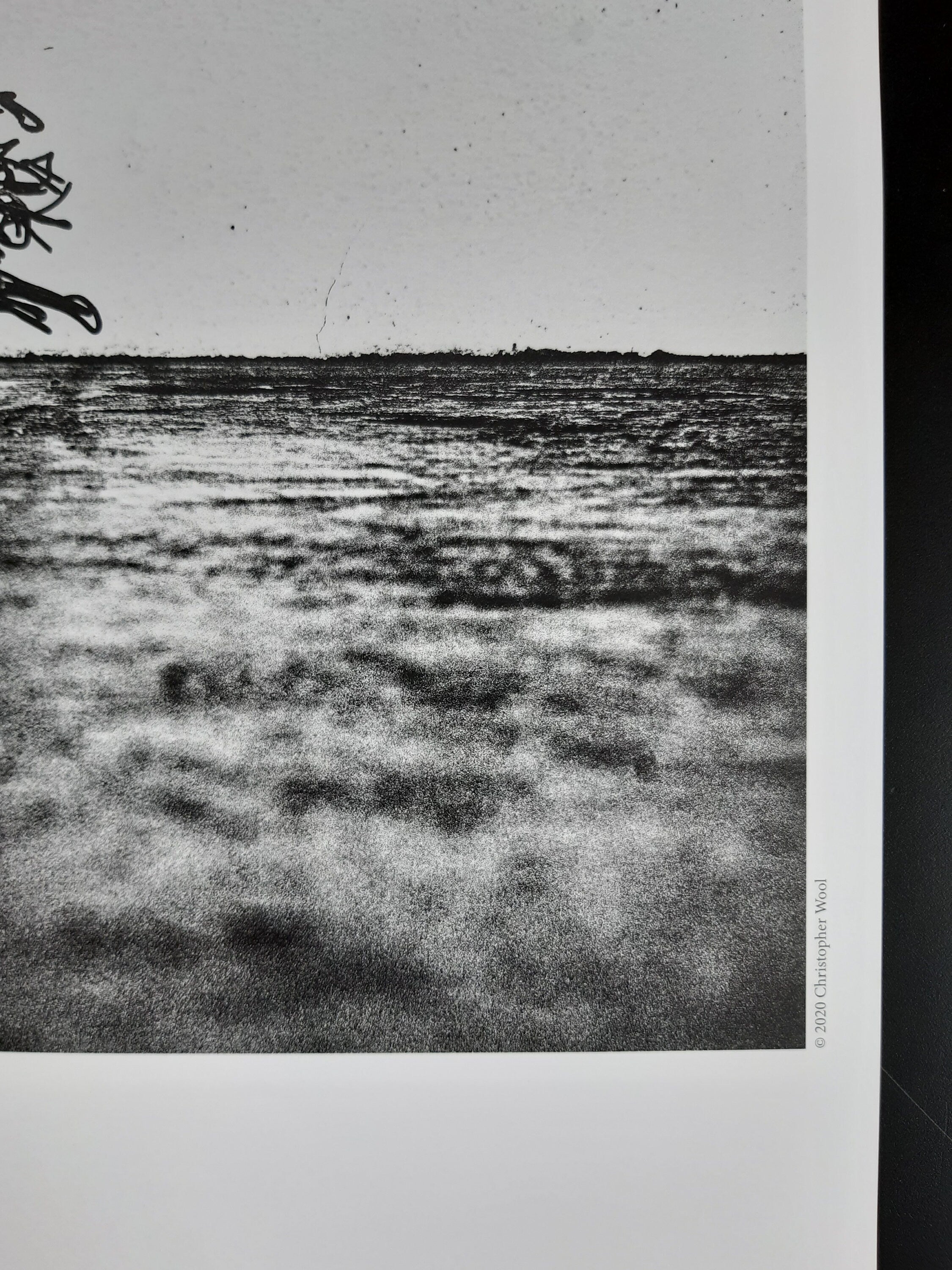 Christopher Wool photo exhibition poster - 23.2"×23.2" (59×59cm)