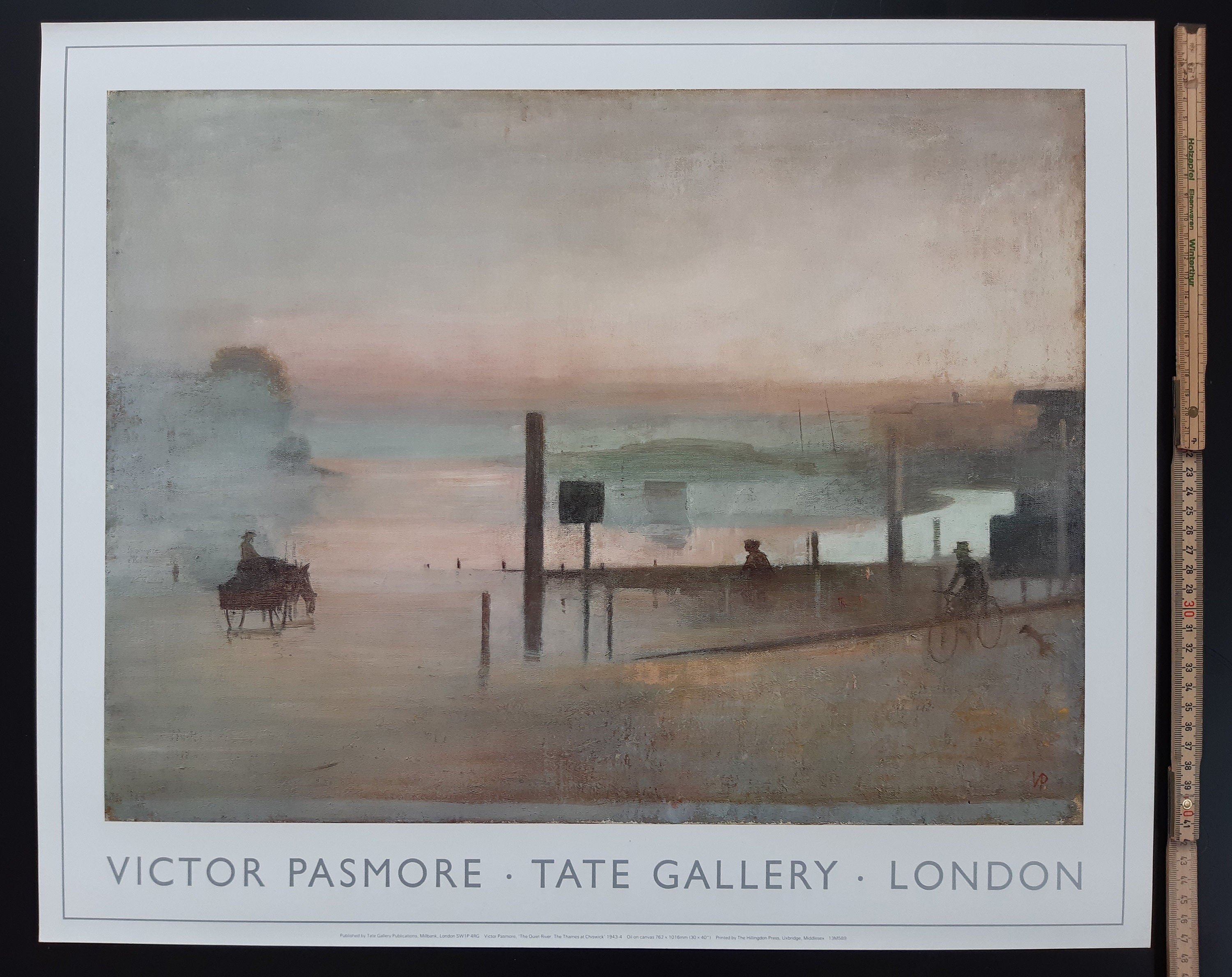 Victor Pasmore Originalkunstwerk - 58×48cm