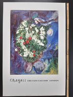 Marc Chagall original art poster - 19.9"×29.9" (50.5×76cm)