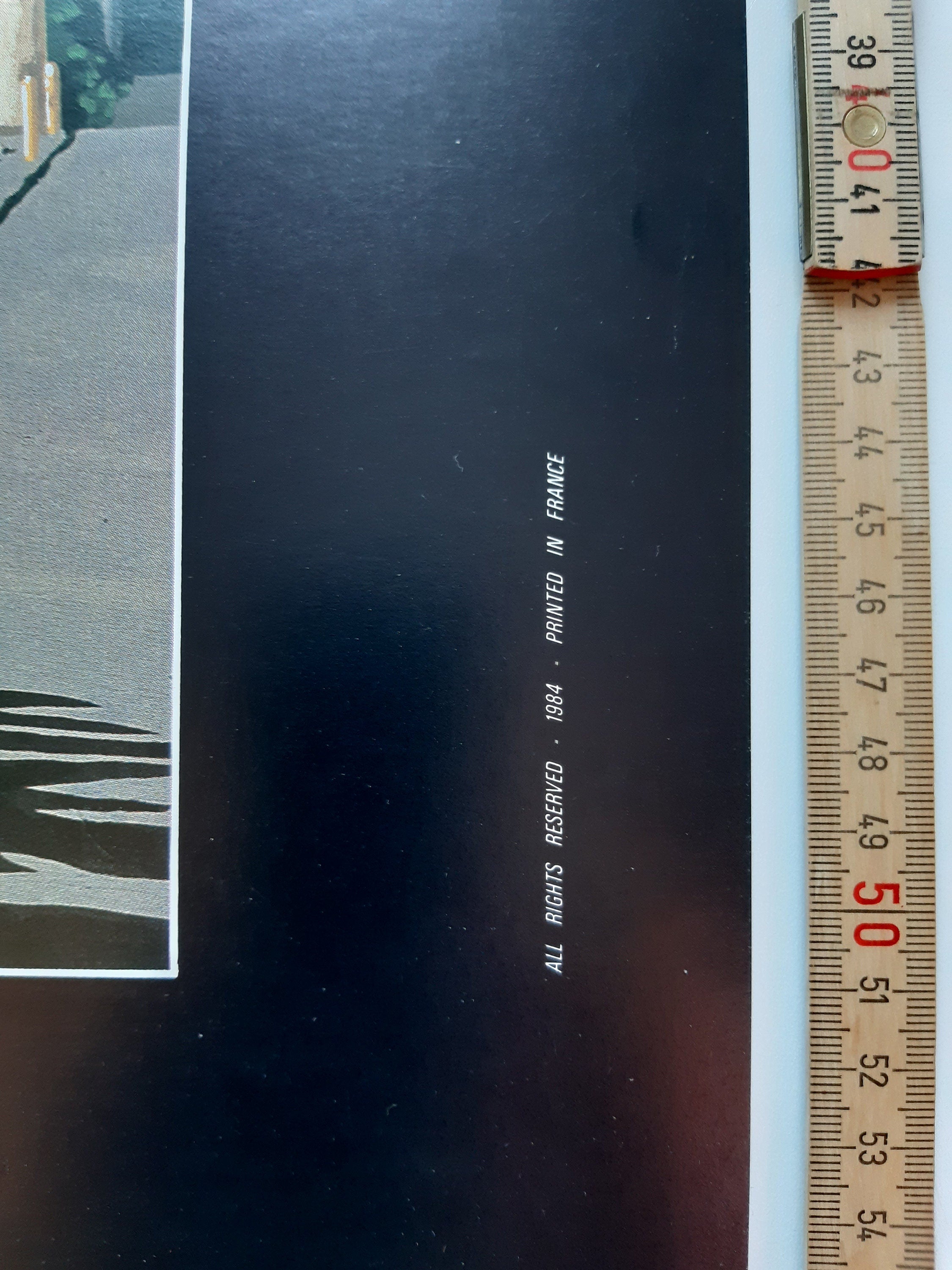 Pierre Rosenthal Vintage Original Kunstposter - 73,5×60cm