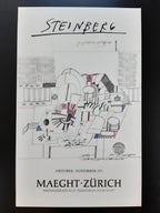 Saul Steinberg Original-Kunstdruckplakat – 42,5 x 68 cm (16,7" × 26,8")