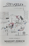 Saul Steinberg Original-Kunstdruckplakat – 42,5 x 68 cm (16,7" × 26,8")
