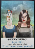 Saul Steinberg Original-Kunstplakat – 50×73cm