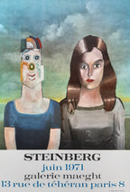 Saul Steinberg Original-Kunstplakat – 50×73cm