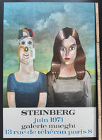 Saul Steinberg Original-Kunstplakat – 50×73cm