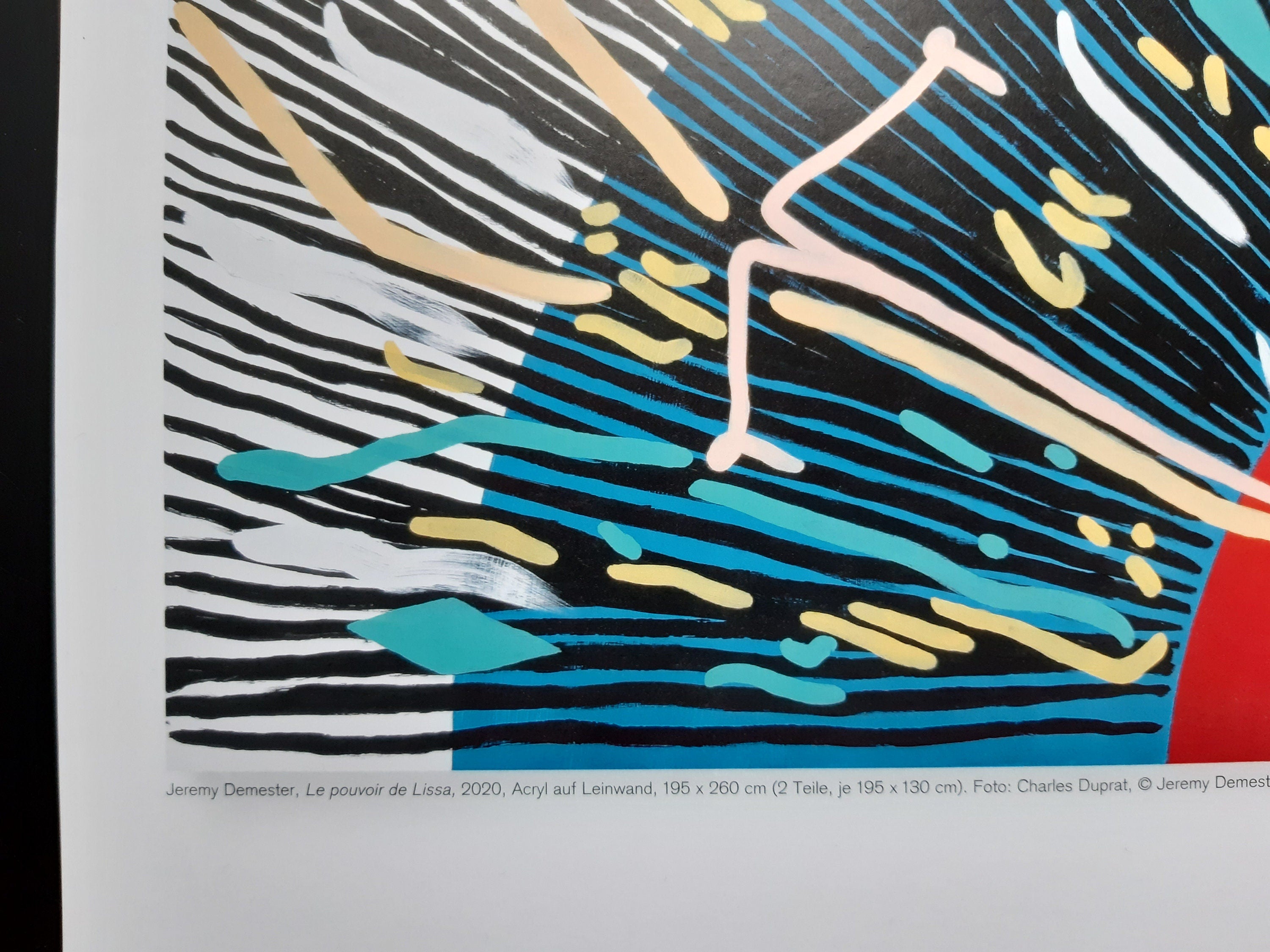 Jeremy Demester art exhibition poster - 23.2"×32.9" (59×83.5cm)