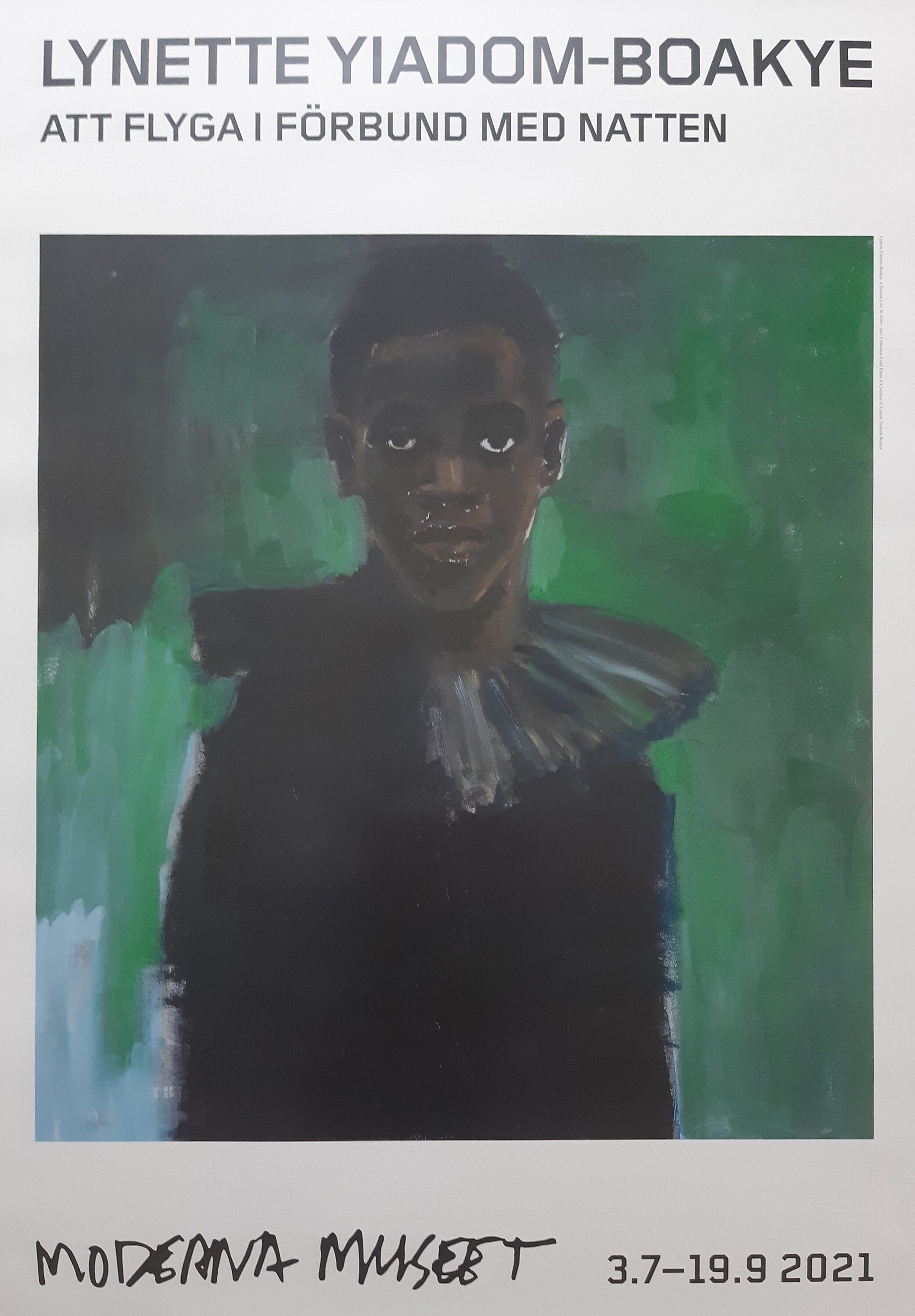 Lynette Yiadom-Boakye Kunstausstellungsplakat – 70×100 cm