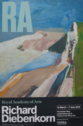 Richard Diebenkorn original art poster - 19.9"×29.9" (50.5×76cm)