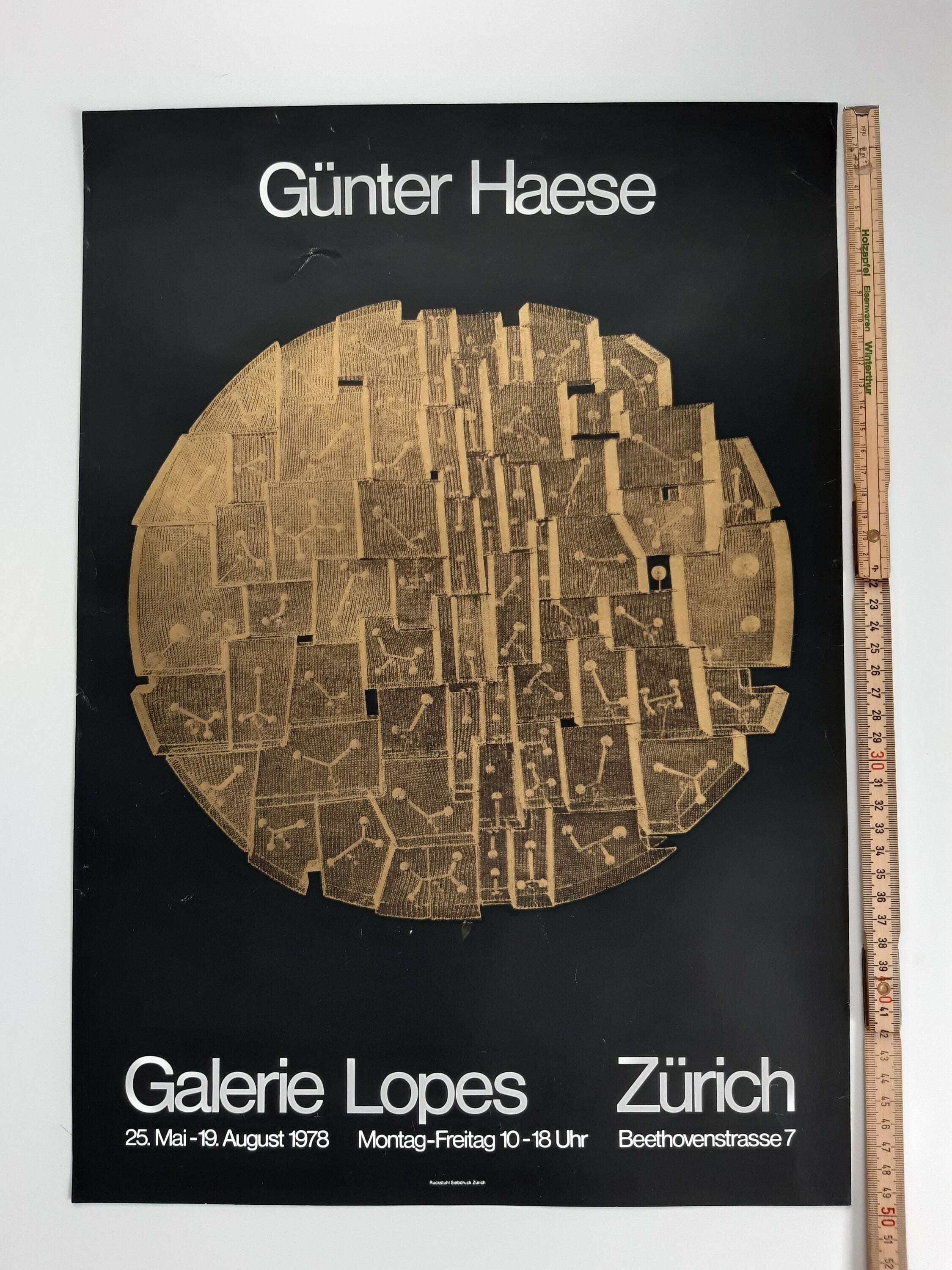 Günter Haese original Plakatausstellung - 35×50cm