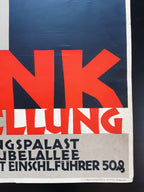 Drefunka originales Vintage Poster – 60,5 x 89,5 cm