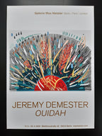 Jeremy Demester art exhibition poster - 23.2"×32.9" (59×83.5cm)