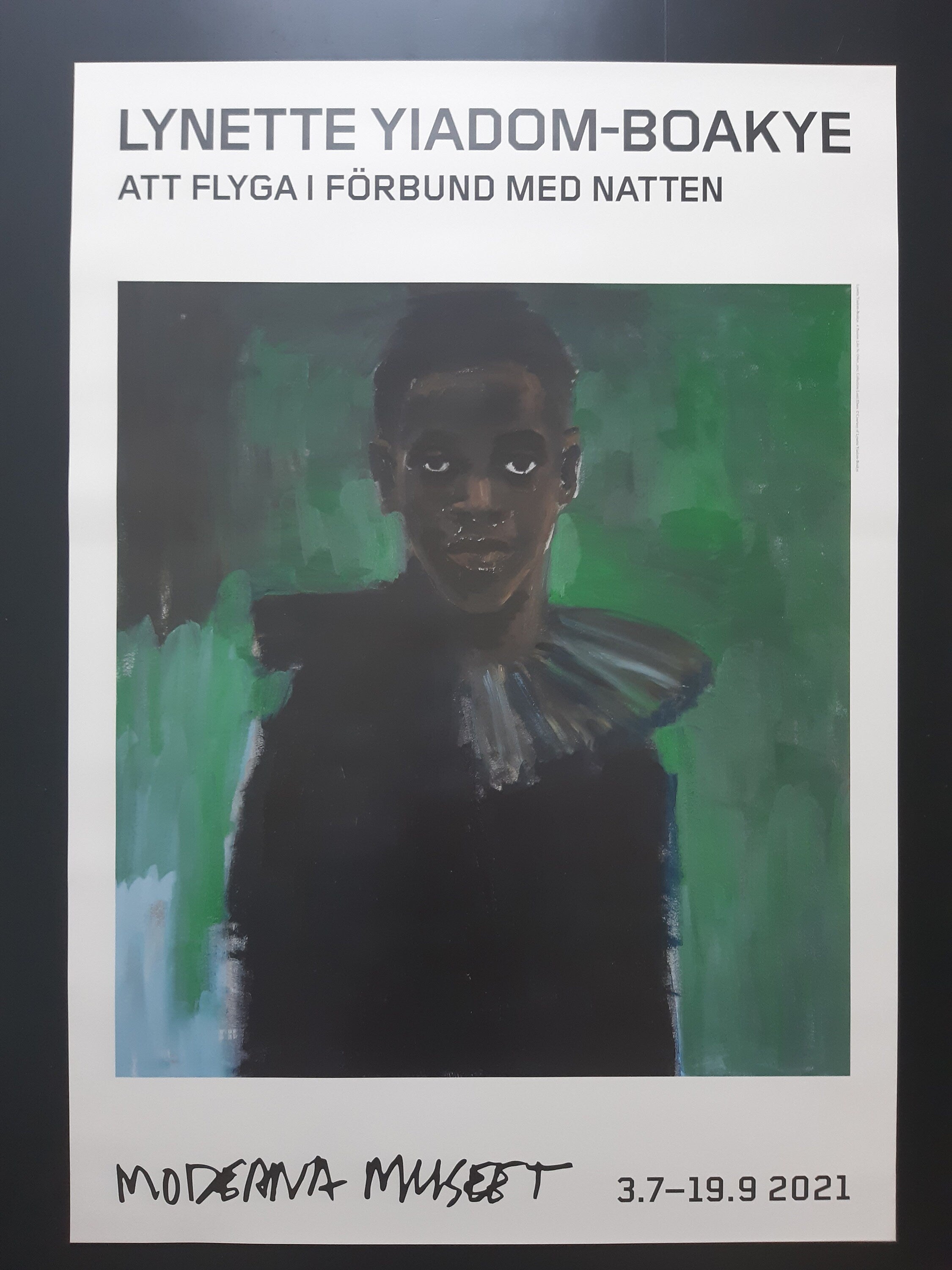 Lynette Yiadom-Boakye Kunstausstellungsplakat – 70×100 cm