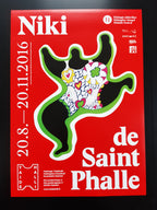 Niki de Saint Phalle art exhibition poster - 19.7"×27.6" (50×70cm)