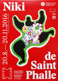 Niki de Saint Phalle art exhibition poster - 19.7"×27.6" (50×70cm)