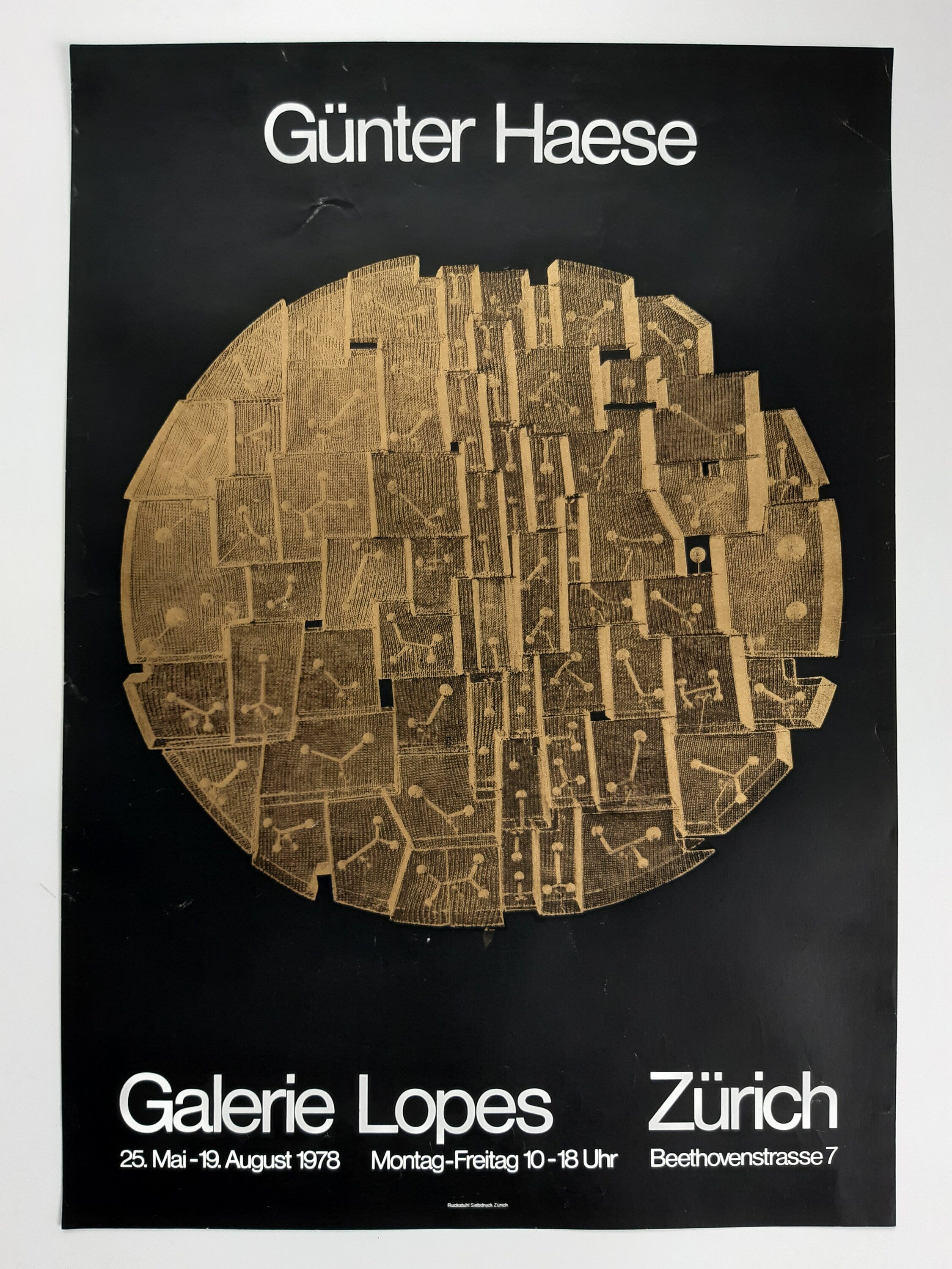 Günter Haese original Plakatausstellung - 35×50cm
