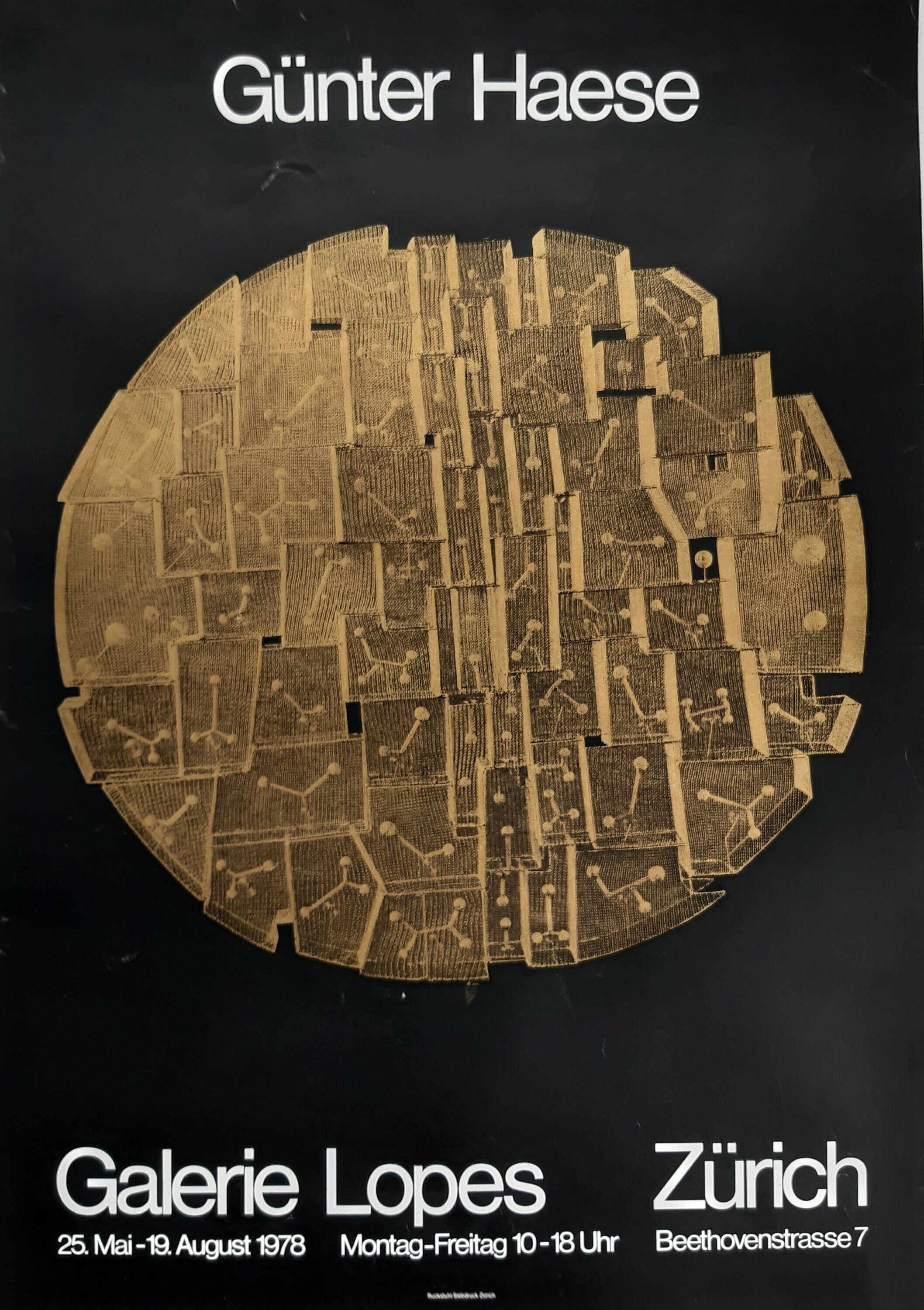 Günter Haese original Plakatausstellung - 35×50cm