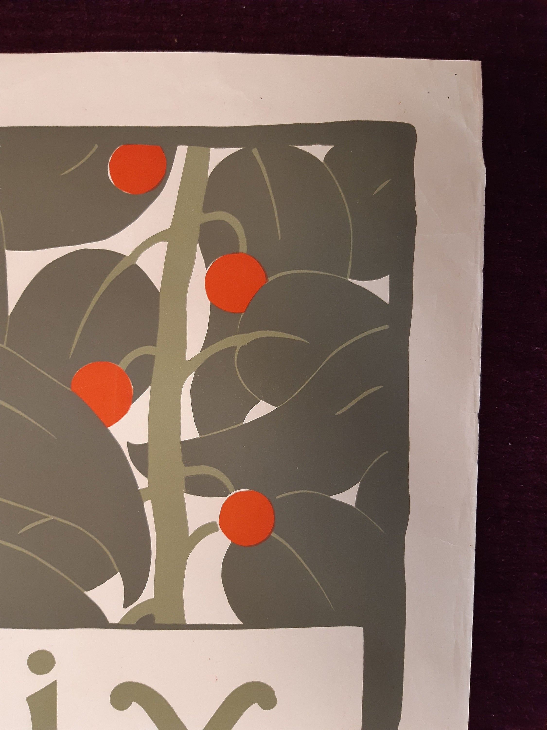 Felix Vallotton original 1942 art exhibition litho poster - 35.4"×50.4" (90×128cm)