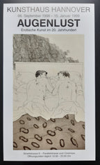 David Hockney Original-Kunst-Miniposter – 9.1"×15.6" (23×39.5cm)
