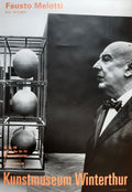 Fausto Melotti Original-Kunstausstellungsplakat – 89,5×128 cm (35.2"×50.4")