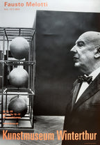 Fausto Melotti Original-Kunstausstellungsplakat – 89,5×128 cm (35.2"×50.4")