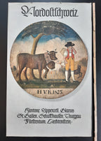 Swiss vintage travel poster rural art - 25.2"×40.2" (64×102cm)