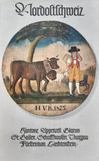 Swiss vintage travel poster rural art - 25.2"×40.2" (64×102cm)