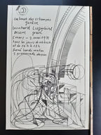 Bernhard Luginbühl original art exhibition poster - 24.8"×37.0" (63×94cm)
