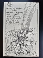 Bernhard Luginbühl original art exhibition poster - 24.8"×37.0" (63×94cm)