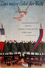 Henri Rousseau Vintage Original Kunstplakat - 56,5×84 cm (22.2"×33.1")