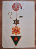 Tantra Yoga Symbolism large art print - 35.4"×50.4" (90×128cm)