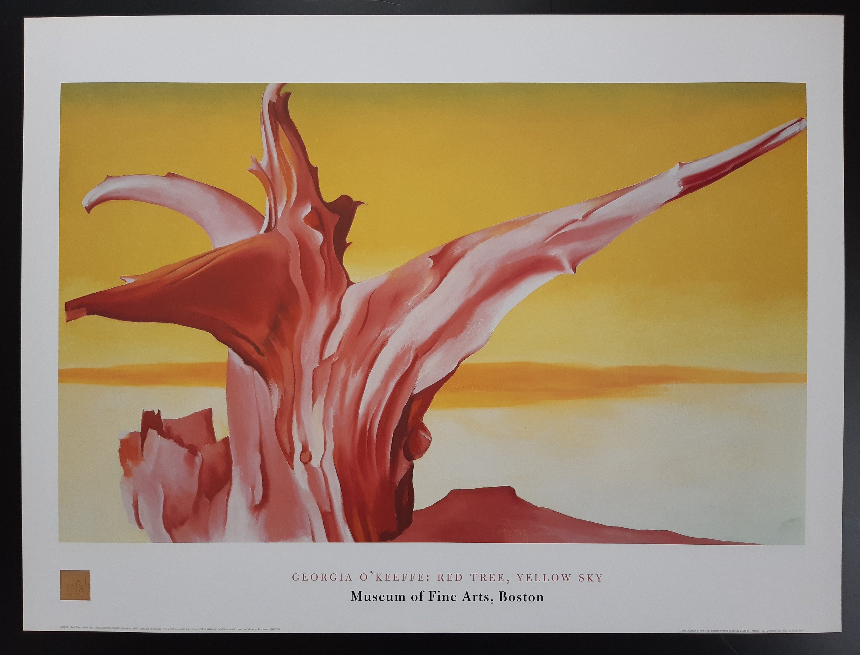 Georgia O'Keeffe Original-Kunstplakat – 80×60cm