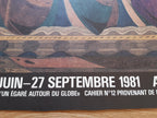Affiche d'exposition d'œuvres originales d'Adolf Wölfli - 89,5 × 125 cm