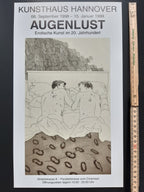 David Hockney Original-Kunst-Miniposter – 9.1"×15.6" (23×39.5cm)