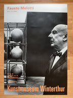 Fausto Melotti Original-Kunstausstellungsplakat – 89,5×128 cm (35.2"×50.4")