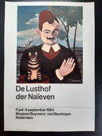 Henri Rousseau Vintage Original-Kunstposter – 50×72 cm (19,7"×28,3")