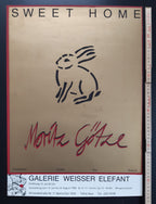 Moritz Götze Original-Kunstausstellungsplakat – 39,5×55 cm (15.6"×21.7")