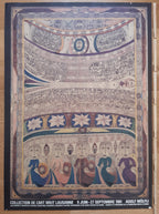Affiche d'exposition d'œuvres originales d'Adolf Wölfli - 89,5 × 125 cm