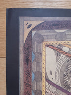 Affiche d'exposition d'œuvres originales d'Adolf Wölfli - 89,5 × 125 cm