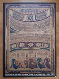 Affiche d'exposition d'œuvres originales d'Adolf Wölfli - 89,5 × 125 cm