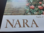 Japan Reiseposter Nara Tempel Murooji - 20.3"×28.7" (51.5×73cm)