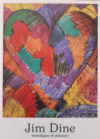 Jim Dine Original-Kunstplakat – 54×73 cm (21.3"×28.7")