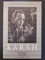 Yousuf Karsh vintage photo poster Humphrey Bogart