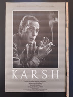 Yousuf Karsh vintage photo poster Humphrey Bogart