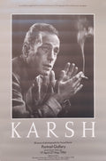 Yousuf Karsh vintage photo poster Humphrey Bogart